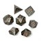7-Piece Metal RPG Dice Set — Dark Labyrinth - photo 25865