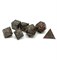 7-Piece Metal RPG Dice Set — Dark Labyrinth - photo 25866