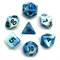7-Piece RPG Dice Set — Light Blue Granite - photo 25871