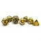 7-Piece Metal RPG Dice Set — Gilded Stained Glass - photo 25873
