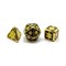 7-Piece Metal RPG Dice Set — Gilded Stained Glass - photo 25874