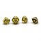 7-Piece Metal RPG Dice Set — Gilded Stained Glass - photo 25875