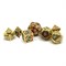 7-Piece Metal RPG Dice Set — Spring Gears - photo 25878