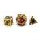 7-Piece Metal RPG Dice Set — Spring Gears - photo 25880