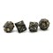 7-Piece Metal RPG Dice Set — Black Dragon - photo 25882