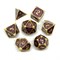 7-Piece RPG Dice Set — Dragon Burgundy - photo 25890