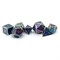 7-Piece Metal RPG Dice Set — Burnt Metal - photo 25895