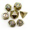 7-Piece Metal RPG Dice Set — Signal Gold - photo 25896