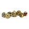 7-Piece Metal RPG Dice Set — Signal Gold - photo 25897