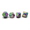 7-Piece Metal RPG Dice Set — Glowing Metal - photo 25930