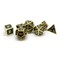 7-Piece Metal RPG Dice Set — Noble Black - photo 25934