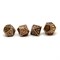 7-Piece Metal RPG Dice Set — Bronze - photo 25937