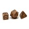 7-Piece Metal RPG Dice Set — Bronze - photo 25938