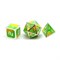 7-Piece Metal RPG Dice Set — Ripening Lemon - photo 25943