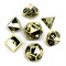 7-Piece Metal RPG Dice Set — White Granite - photo 25944