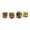 7-Piece Metal RPG Dice Set — Green Jasper - photo 25954