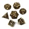 7-Piece Metal RPG Dice Set — Dragon Bronze - photo 25973