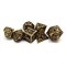 7-Piece Metal RPG Dice Set — Dragon Bronze - photo 25974