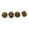 7-Piece Metal RPG Dice Set — Dragon Bronze - photo 25975