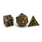 7-Piece Metal RPG Dice Set — Dragon Bronze - photo 25976
