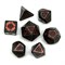 7-Piece Metal RPG Dice Set — Black Steel - photo 25977