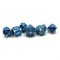 7-Piece Metal RPG Dice Set — Azure Dragon - photo 26158