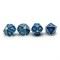 7-Piece Metal RPG Dice Set — Azure Dragon - photo 26160