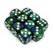 Dice Set D6 Pearlescent Wild Growth 16 mm with Rounded Corners (10 pcs.) - photo 26168