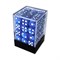 Dice Set 36 pcs. D6 Blue Pearlescent 12 mm - photo 26469