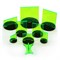 Silhouette Set (8 pcs. + Ruler for for) for Infinity OW - photo 27745