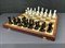 Chess Set Large 52×52 cm "Grandmaster Classic" with Weighted Pieces / Board Game - photo 28453