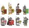 Construction Toy "Figures Toy Soldiers Antiquity and the Middle Ages" 8pcs. - photo 28564