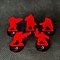 Set Camouflage Silhouettes S2 (5 pcs.) for Infinity (Red) OW - photo 28695