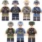 Construction Toy "Figures Toy Soldiers World War II" 7pcs. - photo 28778