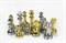 Gift Chess Set "Noble Metals" 39×39 cm / Board Game - photo 28813