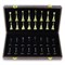 Gift Chess Set "Luxury" Black-Gold 30×30 cm / Board Game - photo 28867