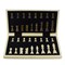 Gift Chess Set Magnetic Double Compact 34×34 cm / Board Game - photo 28899