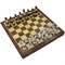 Gift Chess Set Metal Black-Silver 45×45 cm - photo 28939