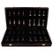 Gift Chess Set Metal Black-Silver 45×45 cm - photo 28941
