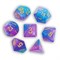 7-Piece RPG Dice Set — Space Blue-Purple - photo 29098