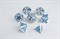 7-Piece Metal RPG Dice Set — Frosty Morning - photo 29332