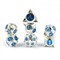 7-Piece Metal RPG Dice Set — Blue Hedgehog - photo 29354