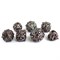 7-Piece Metal RPG Dice Set — Dark Basilisk - photo 29359