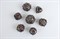 7-Piece Metal RPG Dice Set — Dark Basilisk - photo 29362