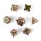 7-Piece Metal RPG Dice Set — Red Platinum - photo 29369