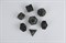 7-Piece Metal RPG Dice Set — Nickel Compass - photo 29372