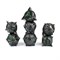 7-Piece Metal RPG Dice Set — Malachite Hedgehog - photo 29375