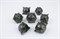 7-Piece Metal RPG Dice Set — Malachite Hedgehog - photo 29376