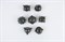 7-Piece Metal RPG Dice Set — Malachite Hedgehog - photo 29377