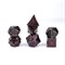 7-Piece Metal RPG Dice Set — Ruby Knight - photo 29381